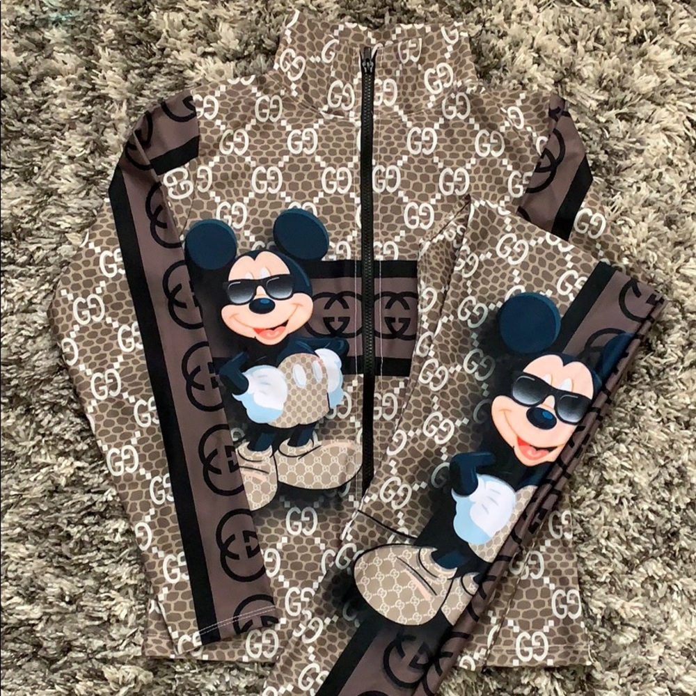 Mickey jacket and leggings set